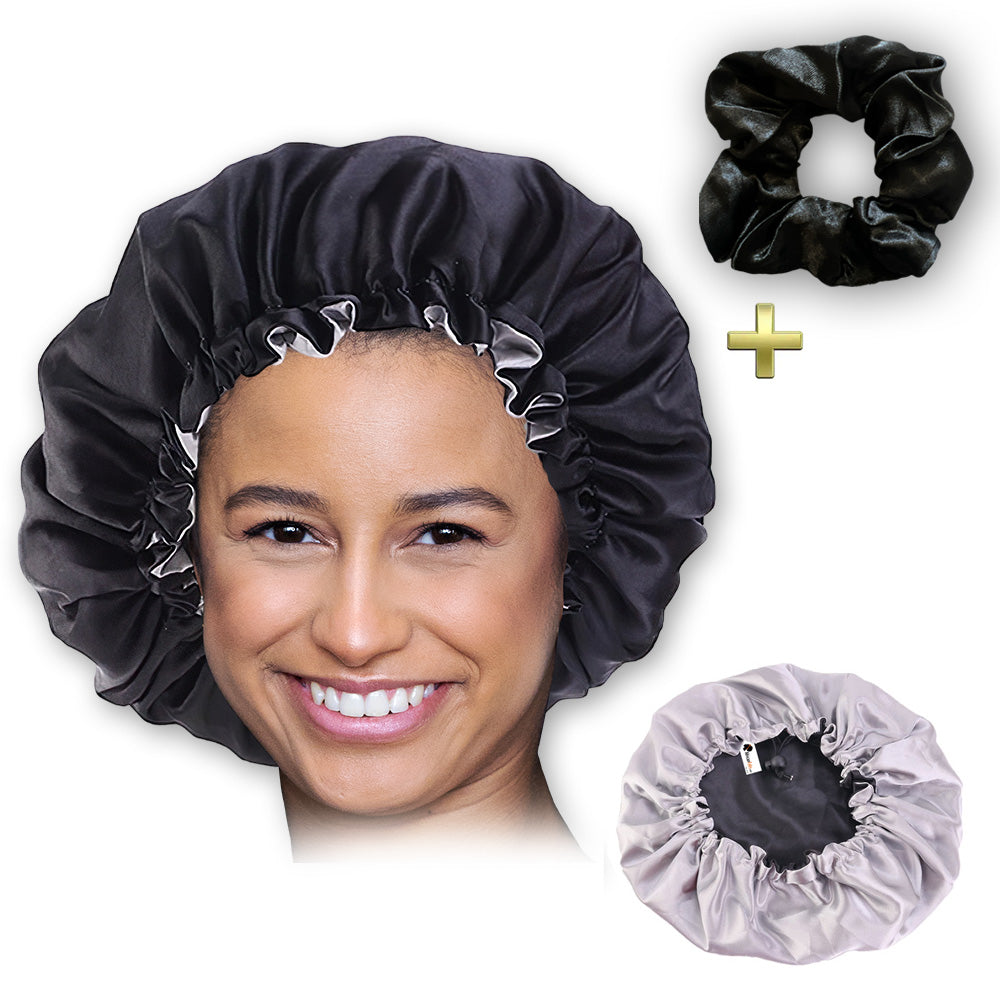 Fair Hair Burger Haargummis – 3er Pack Im Blister, Schwarz