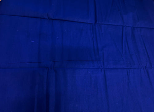 Blau Einfarbig - Blau einfarbig / unifarben - 100% Baumwolle (Wichtig: Bitte Beschreibung lesen)