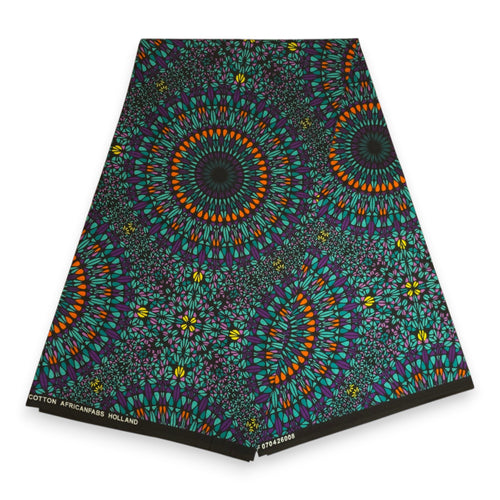 Haarband / Stirnband / Kopfband für Kinder in Afrikanischer Print - Mehrfarbig Ocean Eye