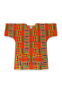 Dashiki Shirt / Dashiki Kleid - Multicolor Kente - Afrikanisches Top - Unisex