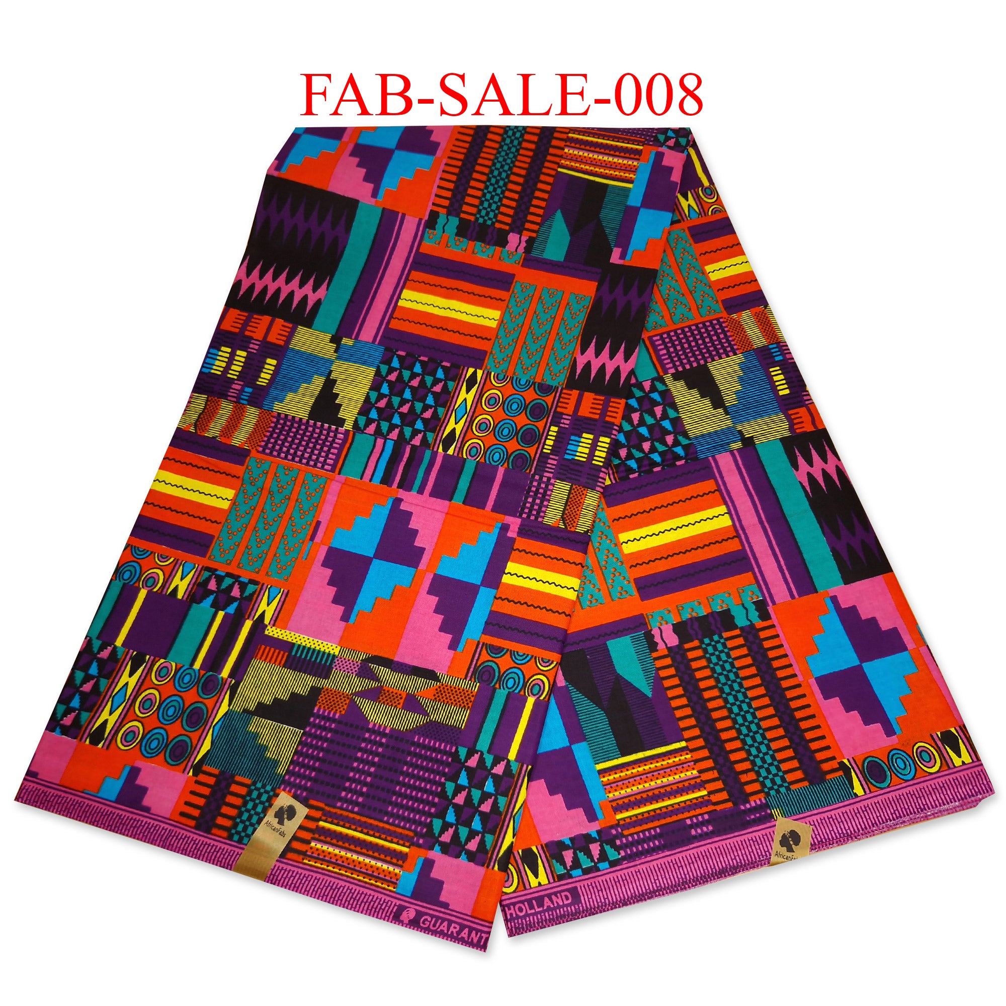 Afrikanischer Print-Stoff - Sale Stoff - FAB-SALE-008