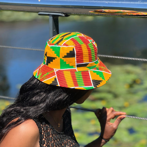 Bucket hats / Fischerhüte AfricanFabs Print Afrikanischer –