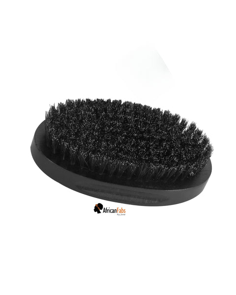 Wave Brush - Soft-Medium 360 Waves bürste für Frisur durag cap - Schwarz - Unisex