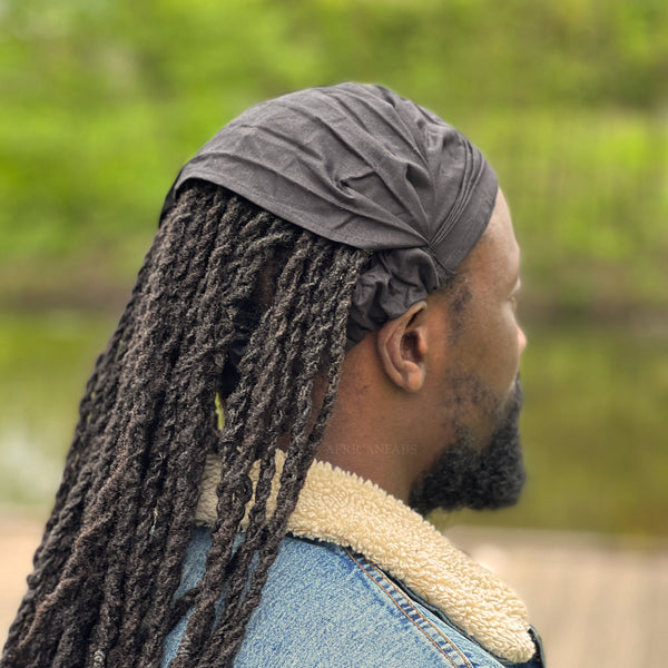 Schwarzes Haarband / Stirnband / Kopfband - Unisex Erwachsene