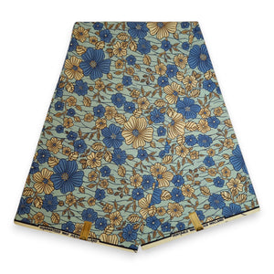 Afrikanischer Stoff - Lila Royal - 100% Baumwolle