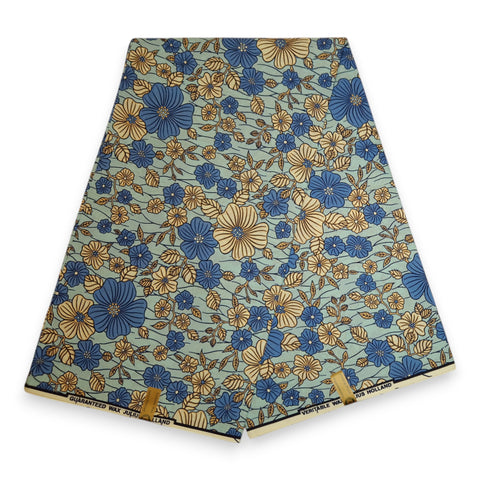 Afrikanischer Stoff - Lila Royal - 100% Baumwolle