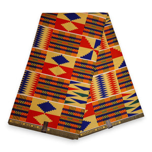Afrikanischer Stoff - Kente PO-5061 - Polycotton