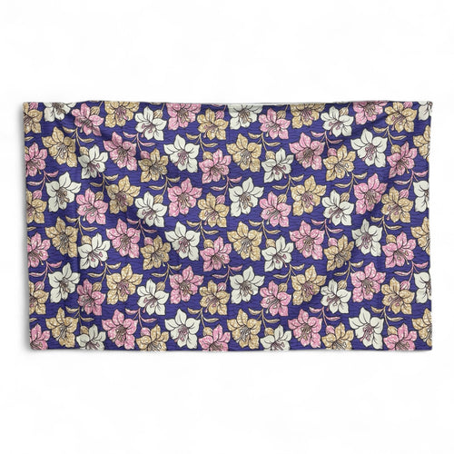 Sarong / Pareo - Baumwoll-Strandbekleidung Wickeltuch / Babytragetuch - Braun Hexagon 