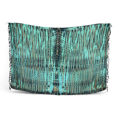 Sarong / Pareo - Strandbekleidung Wickeltuch - Grün