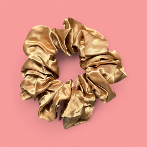 Deluxe Scrunchie Satin - Haarschmuck - Kaki