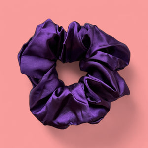 Deluxe Scrunchie Satin - Haarschmuck - Lila