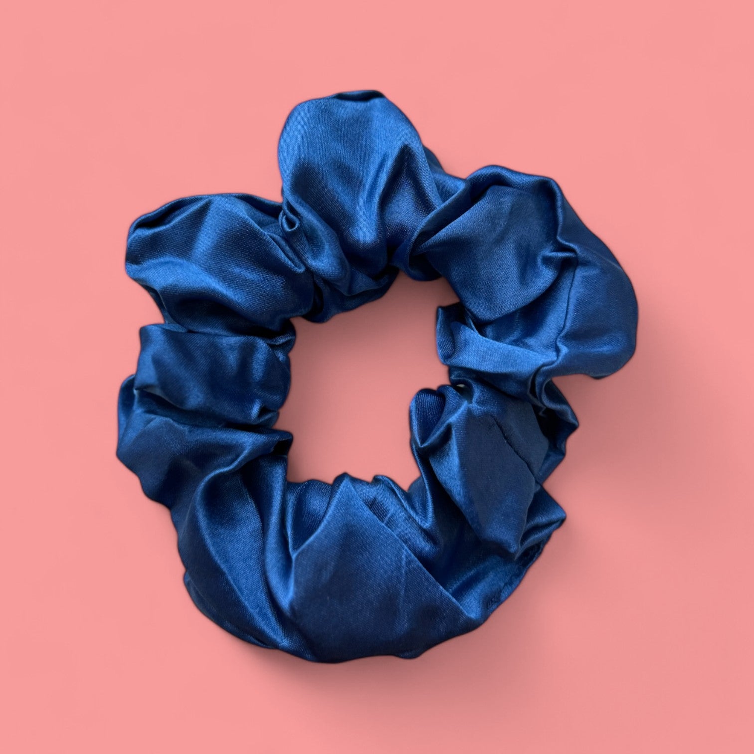 Deluxe Scrunchie Satin - Haarschmuck - Blau