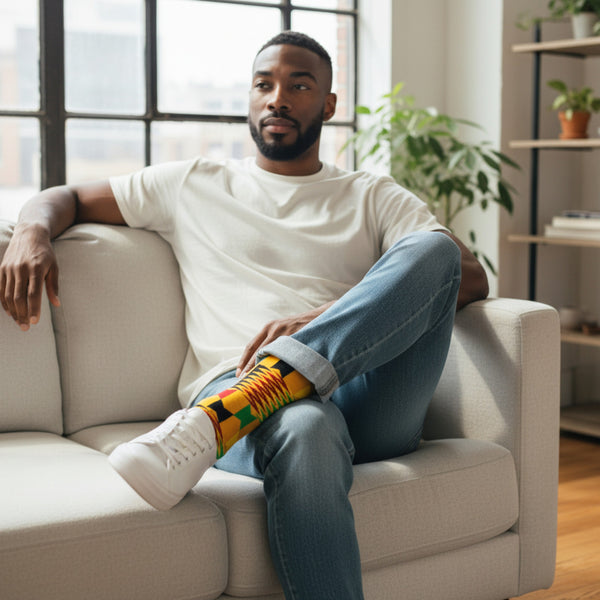 Afrikanische Socken / Afro-Socken - Satz mit 3 Paaren ISEN