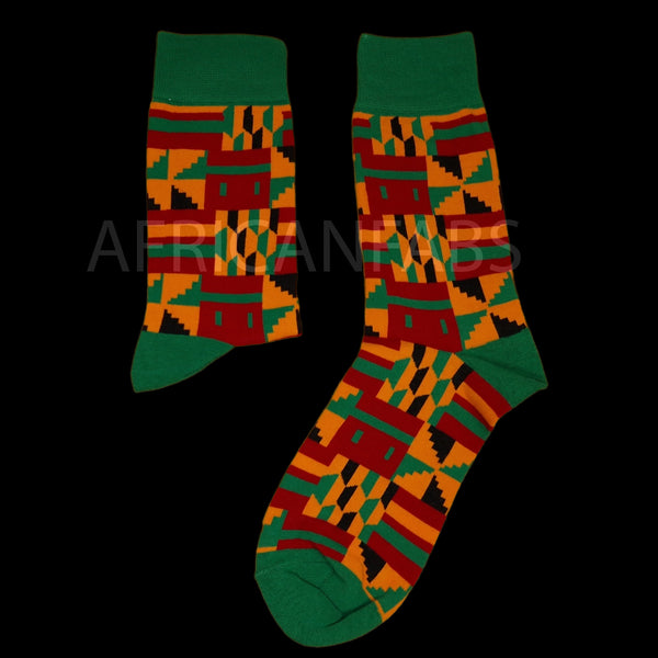 Afrikanische Socken / Afro-Socken-Set AKWAABA mit Tasche - Set mit 5 Paaren
