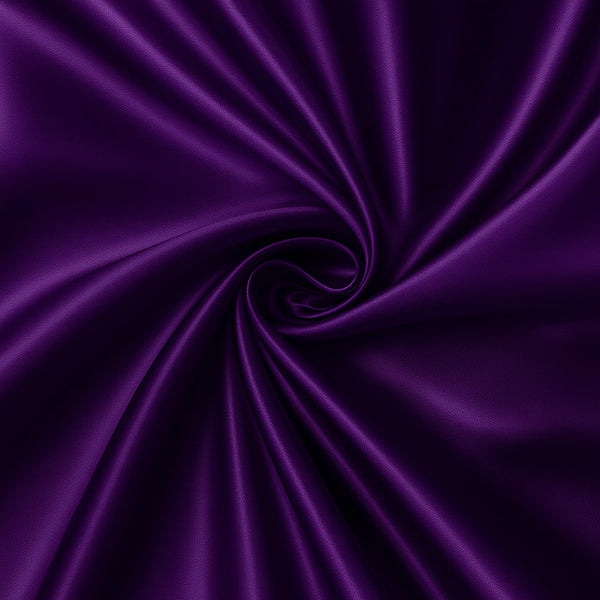Satin-Kissenbezug Lila 60 x 70 cm Standard-Kissengröße - Silky satin pillowcase