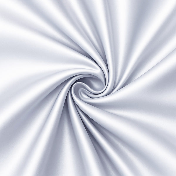 Satin-Kissenbezug Silbergrau 60 x 70 cm Standard-Kissengröße - Silky satin pillowcase