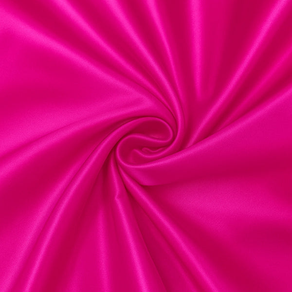 Satin-Kissenbezug Fuchsia 60 x 70 cm Standard-Kissengröße - Silky satin pillowcase
