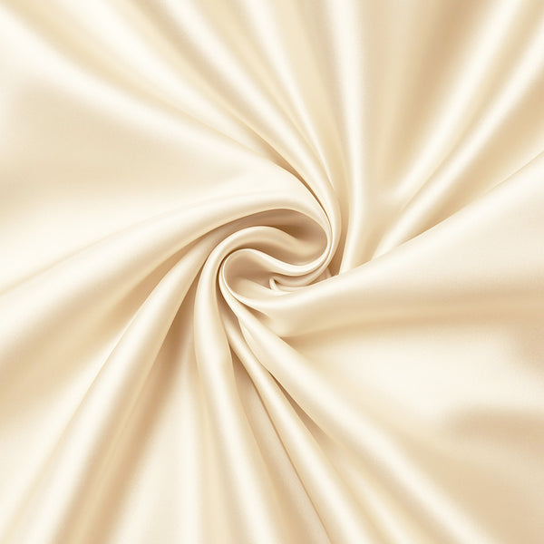 Satin-Kissenbezug Elfenbein 60 x 70 cm Standard-Kissengröße - Silky satin pillowcase