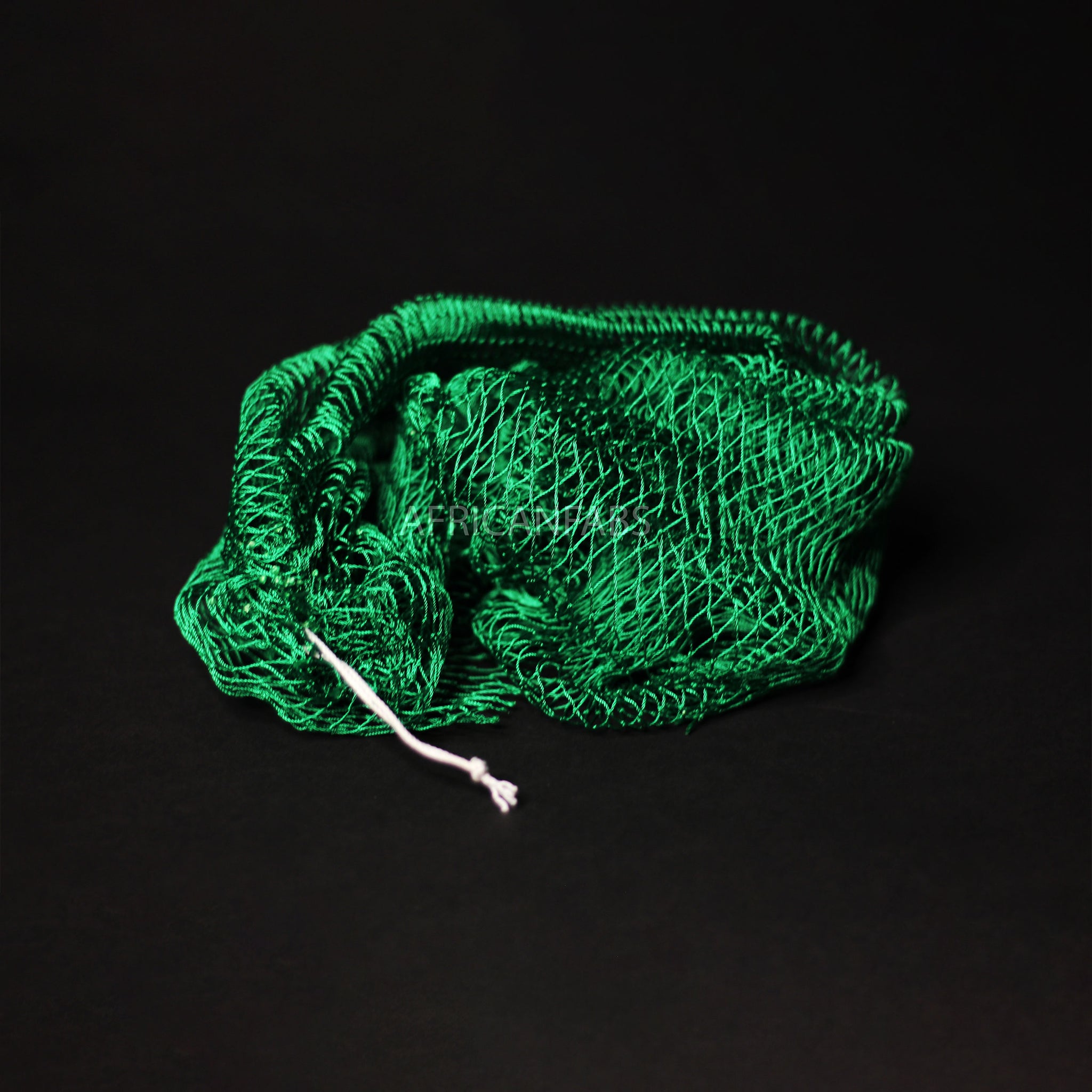 Afrikanischer Schwamm / Net sponge - traditioneller African Sapo Sponge - Grün