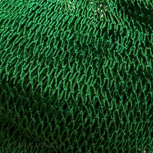 Afrikanischer Schwamm / Net sponge - traditioneller African Sapo Sponge - Grün