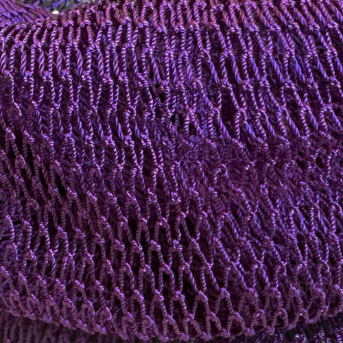 Afrikanischer Schwamm / Net sponge - traditioneller African Sapo Sponge - Lila