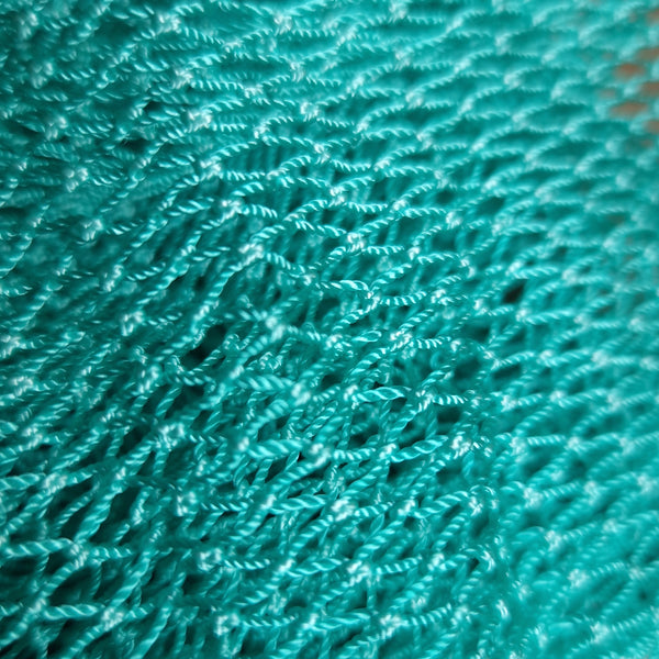 Afrikanischer Schwamm / Net sponge - traditioneller African Sapo Sponge - Türkise 