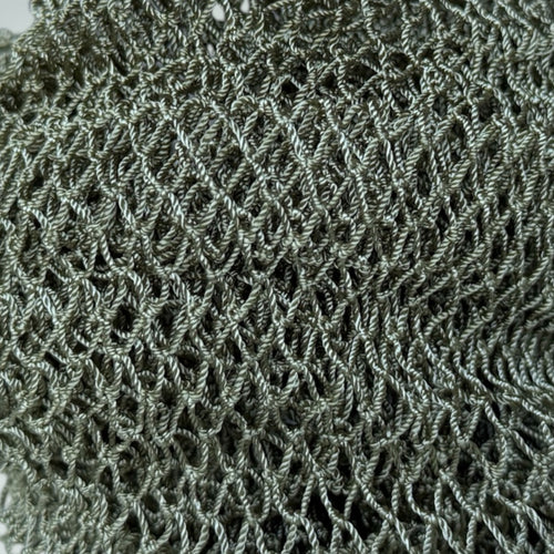 Afrikanischer Schwamm / Net sponge - traditioneller African Sapo Sponge - Olivgrün 