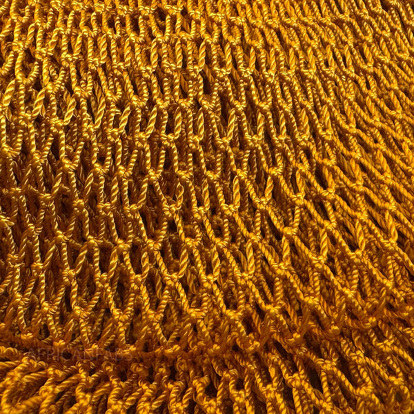Afrikanischer Schwamm / Net sponge - traditioneller African Sapo Sponge - Senf
