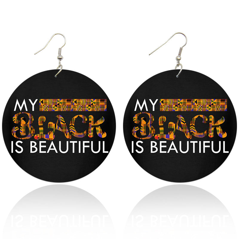 My Black is beautiful - Afrikanische Ohrringe