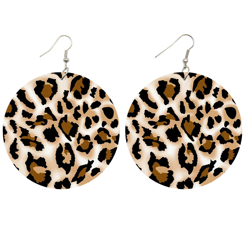 Leopard print - Afrikanische Ohrringe