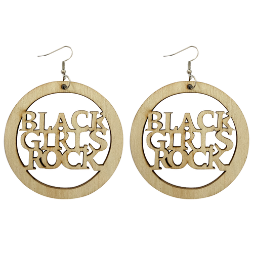 Afrikanische Ohrringe, Ohrringe aus Holz | Black girls rock 6cm