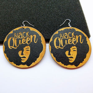 Afrika inspirierte Ohrringe | Black Queen