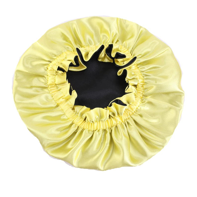 Babrukda Satin-Schlafhaube Für Kinder – Weich, Verstellbar & Multifunktional (30x30 Cm, Maschinenwaschbar)
