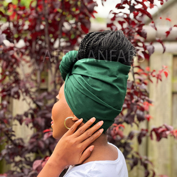 Kopftuch / headwrap - Grüne Farbe