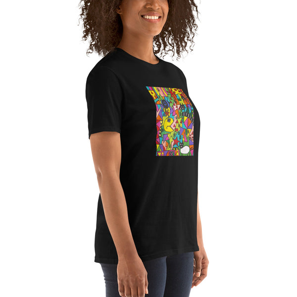 T-Shirt Unisex – SUPPORT A CHARITY – Kunst aus Südafrika SA02 (mehrere Farben)
